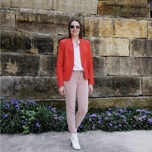 Ann Taylor Blazer Red Size 2